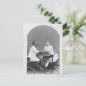 Carte Postale Arch Duchesse Marie-Valerie d'Autriche & Rustimo (Debout devant)