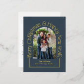 Carte postale Arch Grey VÉRITABLE FOIL (Recto/Verso)