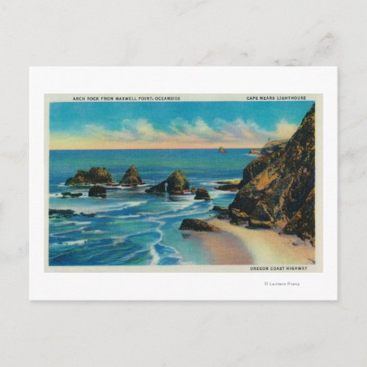 Carte Postale Arch Rock de Maxwell Point, OceansideCoast (Devant)