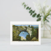 Carte Postale Arch Rock Mackinac Island, Michigan (Debout devant)