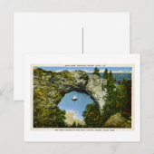 Carte Postale Arch Rock Mackinac Island, Michigan (Devant / Derrière)