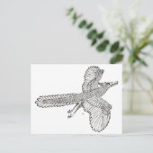 Carte Postale Archaeopteryx (Debout devant)