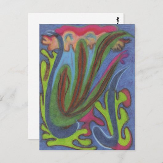 Carte Postale Archangel Raphael (Devant / Derrière)