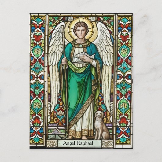 Carte Postale Archangel Raphael - Angel Raphael (Devant)