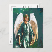Carte Postale Archangel Raphael Guérisseur Angel Guériser Note d (Devant / Derrière)