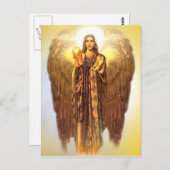Carte Postale Archangel Uriel (Devant / Derrière)