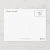 Carte Postale arche (Dos)