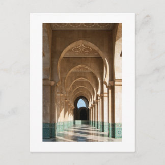 Carte Postale Arche à la mosquée Hassan II, Casablanca, Maroc