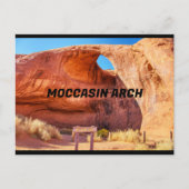 Carte Postale Arche de Moccasin (Devant)