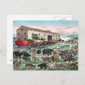 Carte postale Arche de Noah (Devant / Derrière)