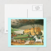 Carte Postale Arche de Noé (Devant / Derrière)
