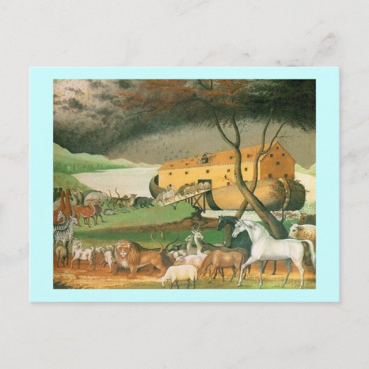 Carte Postale Arche de Noé (Devant)