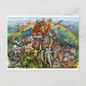 Carte Postale Arche de Noé (Devant)