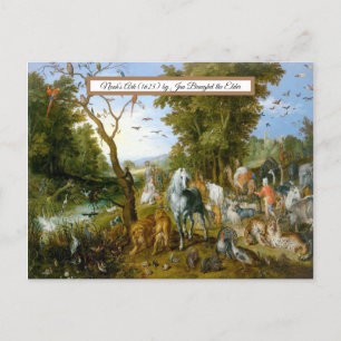 Carte Postale Arche de Noé