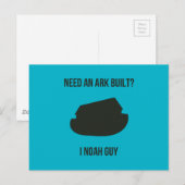 Carte Postale Arche de Noé Christian Pun (Devant / Derrière)