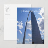 Carte Postale Arche de passerelle (Devant / Derrière)