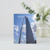 Carte Postale Arche de passerelle (Debout devant)