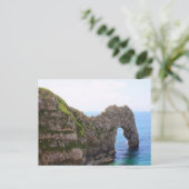 Carte Postale Arche de porte Durdle, Royaume-Uni (Debout devant)