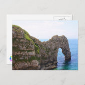 Carte Postale Arche de porte Durdle, Royaume-Uni (Devant / Derrière)