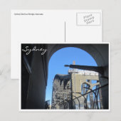 Carte Postale arche de sydney harbour bridge (Devant / Derrière)