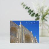 Carte Postale arche de taj mahal (Debout devant)