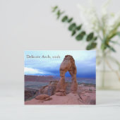 Carte Postale arche délicate, Arche délicate, utah (Debout devant)