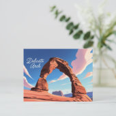 Carte Postale Arche Delicate Style Anime, Parc National Arches (Debout devant)
