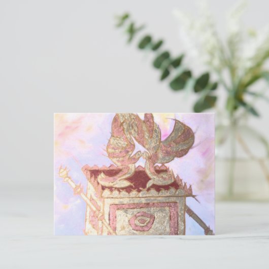 Carte Postale Arche du Pacte (Debout devant)