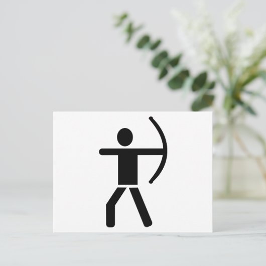 Carte Postale Arche flèche (Debout devant)