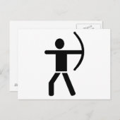 Carte Postale Arche flèche (Devant / Derrière)