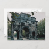 Carte Postale Arche triomphale, face nord, Orange, France (Devant / Derrière)