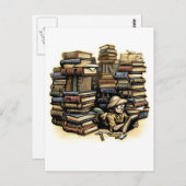 Carte postale Archéologue (Devant / Derrière)