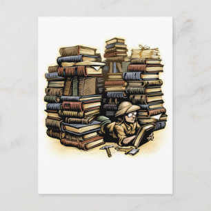 Carte postale Archéologue