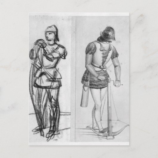 Carte Postale Archer et traversier (Devant)