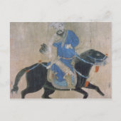 Carte Postale Archer mongol à cheval (Devant)