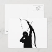 Carte Postale Archery (Devant / Derrière)