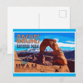 Carte postale Arches (Devant / Derrière)