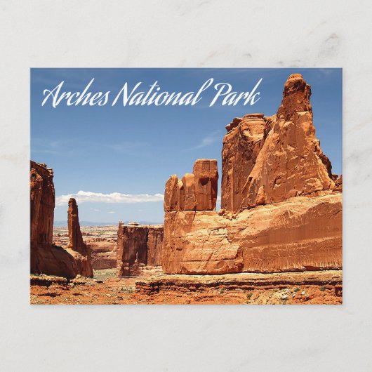 Carte Postale Arches National Park, Utah - États-Unis (Devant)