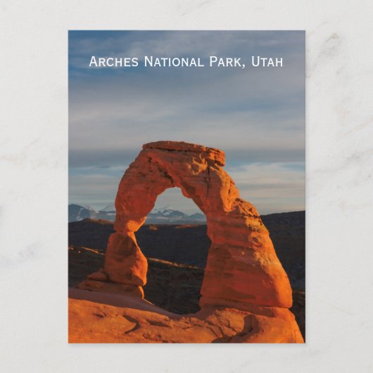 Carte Postale Arches National Park, Utah, USA Postcard (Devant)