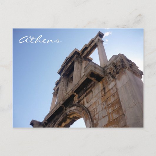 Carte Postale archet hadrien (Devant)