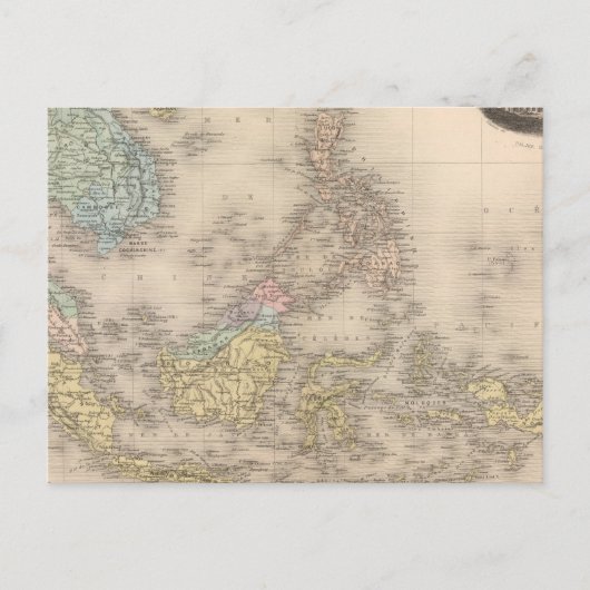 Carte Postale archipel d'Asie d'Indochine (Devant)
