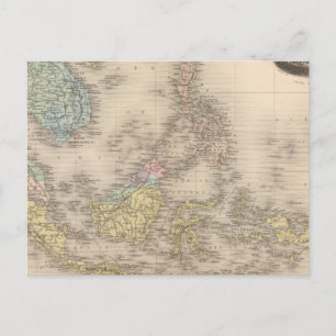 Carte Postale archipel d'Asie d'Indochine