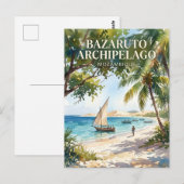 Carte Postale Archipel de Bazaruto Mozambique (Devant / Derrière)