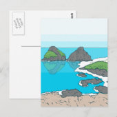 Carte Postale Archipel de Fernando de Noronha - Brésil (Devant / Derrière)