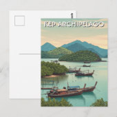 Carte Postale Archipel de Kep Cambodge (Devant / Derrière)