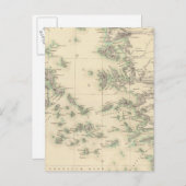 Carte Postale Archipel grec, ancien (Devant / Derrière)