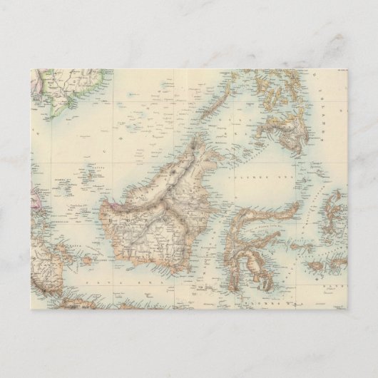 Carte Postale Archipel indien (Devant)