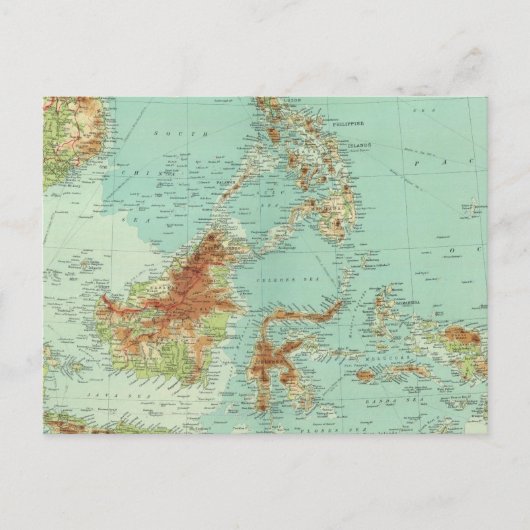 Carte Postale Archipel malais 2 (Devant)