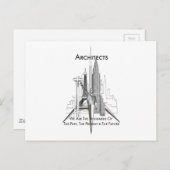 Carte Postale Architects (Devant / Derrière)