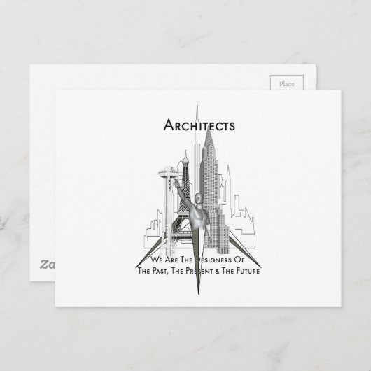 Carte Postale Architects (Devant / Derrière)